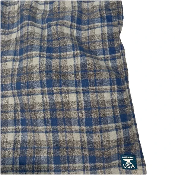 Hawthorne Holy Smokes Flannel Made In The USA  XL 100% Heavy Cotton gorpcore - Picture 7 of 7